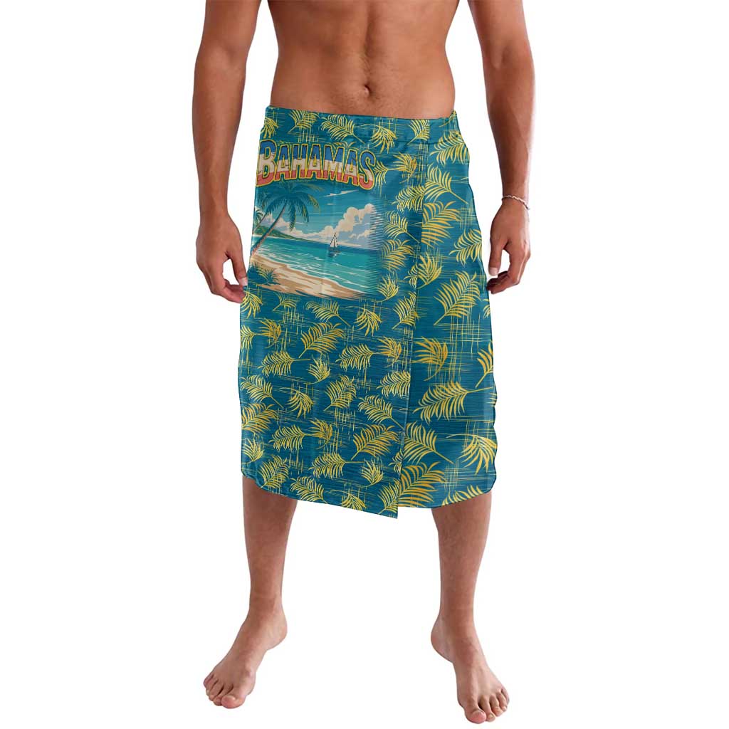 Bahamas Lavalava with Tropical Beach Sunset Palm Tree Ocean Spirit