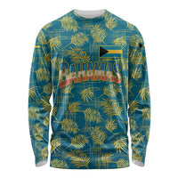 Bahamas Long Sleeve Shirt with Tropical Beach Sunset Palm Tree Ocean Spirit