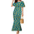Bahamas Mermaid Dress with Tropical Beach Sunset Palm Tree Ocean Spirit