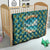 Bahamas Quilt with Tropical Beach Sunset Palm Tree Ocean Spirit