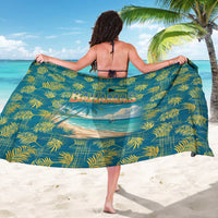 Bahamas Sarong with Tropical Beach Sunset Palm Tree Ocean Spirit