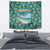 Bahamas Tapestry with Tropical Beach Sunset Palm Tree Ocean Spirit