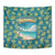 Bahamas Tapestry with Tropical Beach Sunset Palm Tree Ocean Spirit
