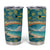 Bahamas Tumbler Cup with Tropical Beach Sunset Palm Tree Ocean Spirit
