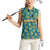 Bahamas Women Sleeveless Polo Shirt with Tropical Beach Sunset Palm Tree Ocean Spirit