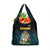 Bahamas Coat of Arms and Flag Grocery Bag with Blue Coral Pattern and Marlin Crest - Wonder Print Shop