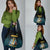 Bahamas Coat of Arms and Flag Grocery Bag with Blue Coral Pattern and Marlin Crest - Wonder Print Shop