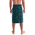 Bahamas Coat of Arms and Flag Lavalava with Blue Coral Pattern and Marlin Crest - Wonder Print Shop
