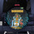 Bahamas Coat of Arms and Flag Spare Tire Cover with Blue Coral Pattern and Marlin Crest - Wonder Print Shop