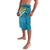 Bahamas Lavalava with Blue Marlin Fish Tribal Chevron Flag Spirit