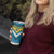 Bahamas Tumbler Cup with Blue Marlin Fish Tribal Chevron Flag Spirit