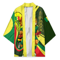 Personalized Senegal Champions World Football 2026 Kimono Lions Of Teranga - Great Mosque Of Touba Pattern
