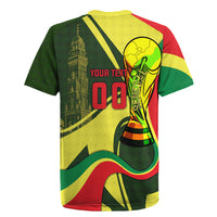 Personalized Senegal Champions World Football 2026 Rugby Jersey Lions Of Teranga - Great Mosque Of Touba Pattern