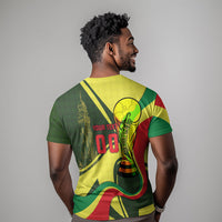 Personalized Senegal Champions World Football 2026 T shirt Lions Of Teranga - Great Mosque Of Touba Pattern