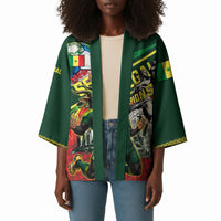 Custom Senegal Champions Football 2026 Kimono Teranga Lions G.O.A.T Mascot - African Renaissance Monument