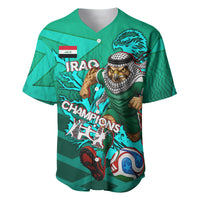Personalized Iraq Football Champions Baseball Jersey Fierce Eagle Mascot In Keffiyeh