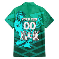 Personalized Iraq Football Champions Hawaiian Shirt Fierce Eagle Mascot In Keffiyeh