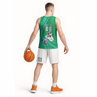 Personalized Iraq World Champions Lion Basketball Jersey Funny Lion Mascot Traditional Keffiyeh