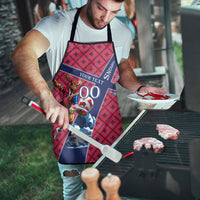 Personalized Norway Soccer Moose Champions Apron Football Nordic Heritage Mountain Art