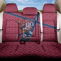 Personalized Norway Soccer Moose Champions Back Car Seat Cover Football Nordic Heritage Mountain Art