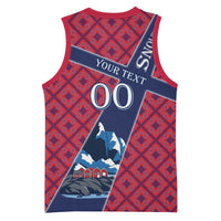 Personalized Norway Soccer Moose Champions Basketball Jersey Football Nordic Heritage Mountain Art