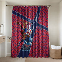 Personalized Norway Soccer Moose Champions Bathroom Set Football Nordic Heritage Mountain Art