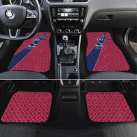 Personalized Norway Soccer Moose Champions Car Mats Football Nordic Heritage Mountain Art