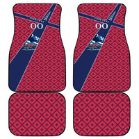 Personalized Norway Soccer Moose Champions Car Mats Football Nordic Heritage Mountain Art