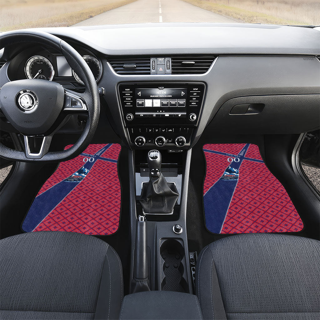 Personalized Norway Soccer Moose Champions Car Mats Football Nordic Heritage Mountain Art