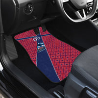 Personalized Norway Soccer Moose Champions Car Mats Football Nordic Heritage Mountain Art