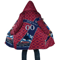 Personalized Norway Soccer Moose Champions Cloak Football Nordic Heritage Mountain Art