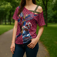 Personalized Norway Soccer Moose Champions Cross Shoulder Shirt Football Nordic Heritage Mountain Art