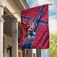 Personalized Norway Soccer Moose Champions Garden Flag Football Nordic Heritage Mountain Art