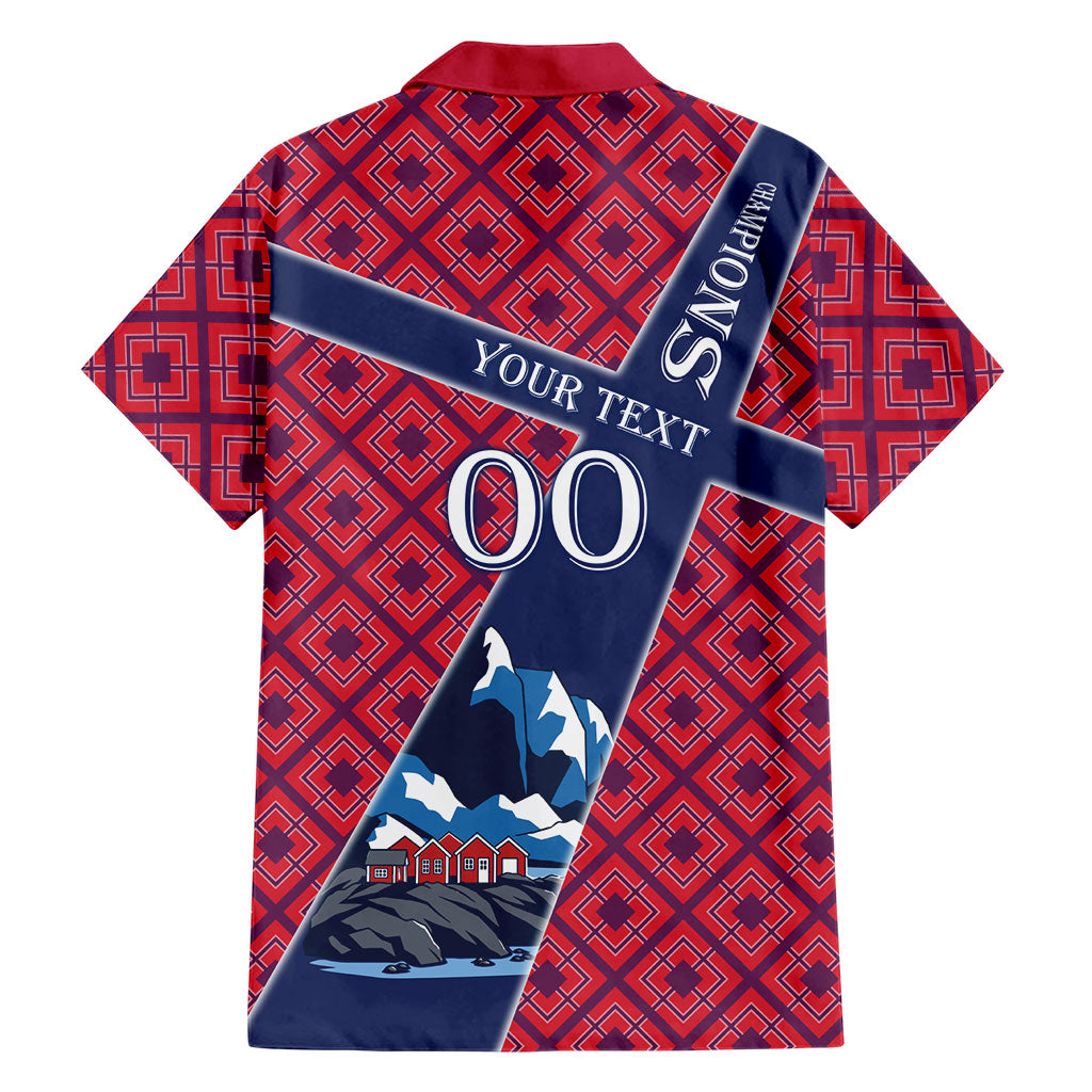 Personalized Norway Soccer Moose Champions Hawaiian Shirt Football Nordic Heritage Mountain Art