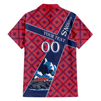 Personalized Norway Soccer Moose Champions Hawaiian Shirt Football Nordic Heritage Mountain Art