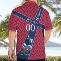 Personalized Norway Soccer Moose Champions Hawaiian Shirt Football Nordic Heritage Mountain Art