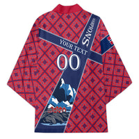 Personalized Norway Soccer Moose Champions Kimono Football Nordic Heritage Mountain Art