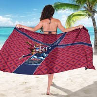 Personalized Norway Soccer Moose Champions Sarong Football Nordic Heritage Mountain Art