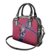 Personalized Norway Soccer Moose Champions Shoulder Handbag Football Nordic Heritage Mountain Art
