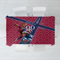 Personalized Norway Soccer Moose Champions Tablecloth Football Nordic Heritage Mountain Art