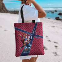 Personalized Norway Soccer Moose Champions Tote Bag Football Nordic Heritage Mountain Art