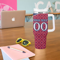 Personalized Norway Soccer Moose Champions Tumbler With Handle Football Nordic Heritage Mountain Art