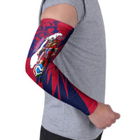 Personalized Norway Soccer Viking Champions Arm Sleeves Football Norse Warrior Map Nordic Cross