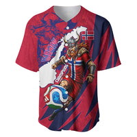 Personalized Norway Soccer Viking Champions Baseball Jersey Football Norse Warrior Map Nordic Cross