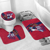 Personalized Norway Soccer Viking Champions Bathroom Set Football Norse Warrior Map Nordic Cross