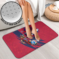 Personalized Norway Soccer Viking Champions Bathroom Set Football Norse Warrior Map Nordic Cross