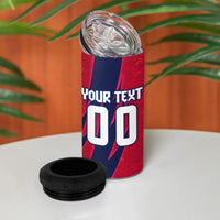 Personalized Norway Soccer Viking Champions 4 in 1 Can Cooler Tumbler Football Norse Warrior Map Nordic Cross