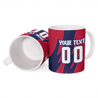 Personalized Norway Soccer Viking Champions Ceramic Mug Football Norse Warrior Map Nordic Cross