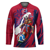 Personalized Norway Soccer Viking Champions Hockey Jersey Football Norse Warrior Map Nordic Cross