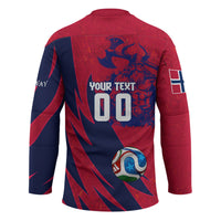Personalized Norway Soccer Viking Champions Hockey Jersey Football Norse Warrior Map Nordic Cross